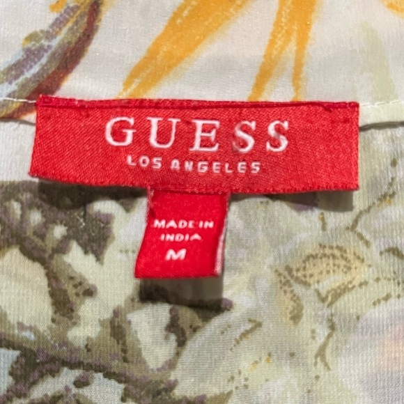 GUESS- Floral Colorful Kimono Duster Size M - Picture 4 of 4